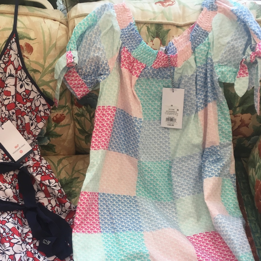 Vineyard vines summer dress - size M (new)